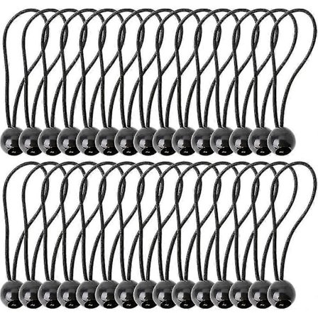 30 kpl Pressuurien kiristysnauhoja pallolla, kumilenkeillä, kumikiristysnauhoilla