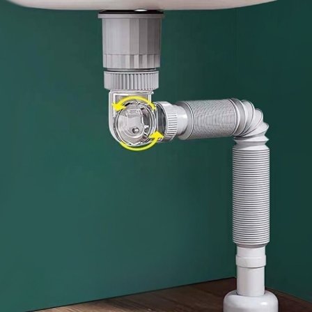 Vask Avløpsrør Kloakk Avløp GRÅ