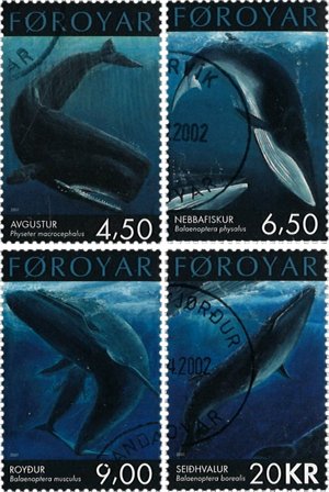 Færøerne 2001 - AFA 400-403 - Stemplet