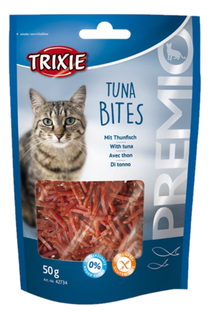 Trixie - Premio Tunfiskbiter 50 g - Katt - Kattegodteri & kattegress - Belønningsgodbiter katt - ZOO.no