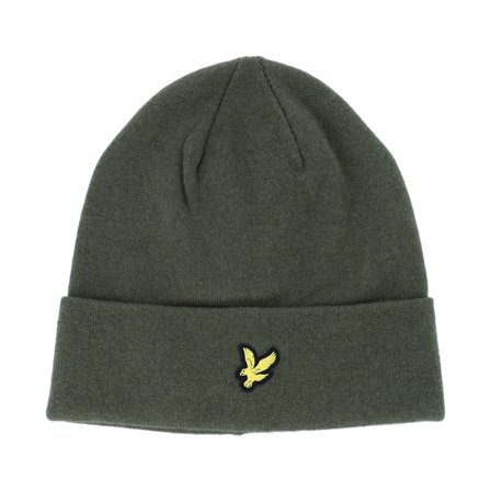 Lyle & Scott - Vert cuff Bonnet - Basic Beanie Deep Depths Cuff @ Hatstore