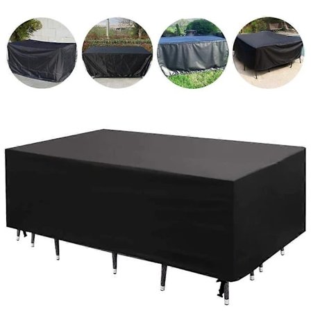 Udebordsbetræk Havemøbelbeskyttelse Beskyttelsesbetræk Have Udemøbelsæt Betræk 280x204x106cm