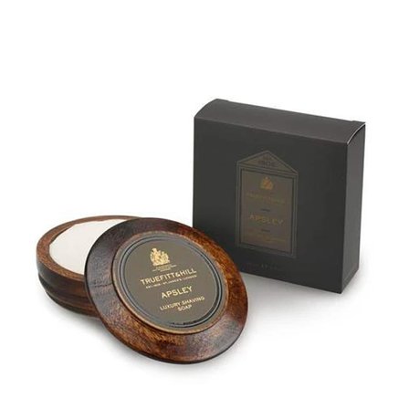 Truefitt and Hill Truefitt & Hill Apsley Luxury Shaving Soap In Wooden Bowl 99 g, Mænd, Barbering, Skum, Sprit & Gel