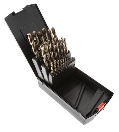 PELA 490374 Borrsats 25 delar, 1-13 mm, Borra & mejsla