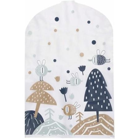 DENUOTOP Tunge Tøj Støv Transparent Cover Case Taske Møl Tasker Beklædning Bevis for Hjem Hængende Type Frakke Dragt Beskyttelse Opbevaringspose 