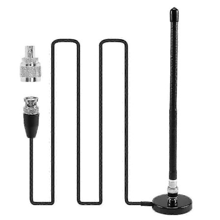 Cb Antenn 27mhz Mjuk Piska Magnetisk Bas Bnc Pl259 Kontakt Cb Antenn För Cobra