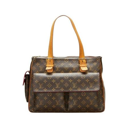 Louis Vuitton Vintage, Tote Bags Bruin, Dames, Maat:ONE Size