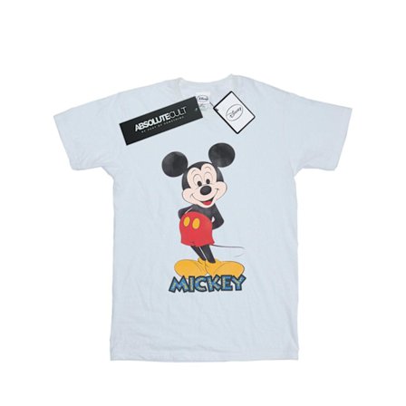 Disney Girls Mickey Mouse Retro Pose Bomull T-shirt 5-6 år W