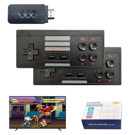 4k Retro spilkonsol - 945 klassiske spil HDMI