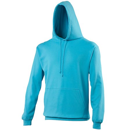 Awdis Unisex College Huvtröja / Hoodie XXL Hawaiian Blå