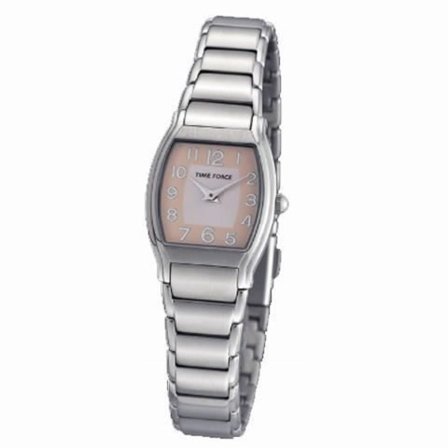 Ur - Time Force - TF3360B11M - Quarts - Analog - Brun stål