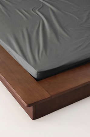 Jotex - Stretchlaken Økologisk Grå - ZACK - Kjøp Dra-på-laken hos Jotex