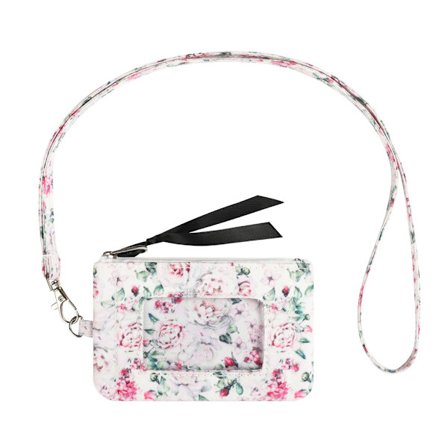 CL337 Floral Bankkorthållare - Rose