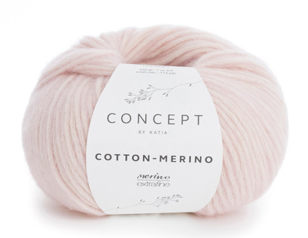 Katia Cotton-Merino Lys-Rose 103, 50g
