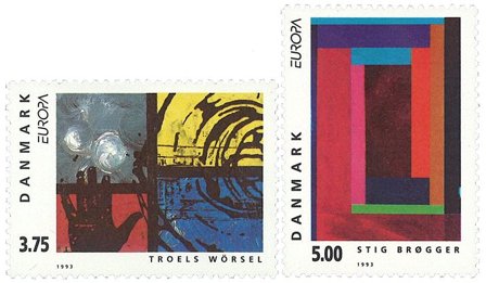 Danmark 1993 - AFA 1041-1042 - Postfrisk