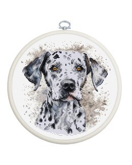 Broderikit Billede Dalmatiner - Luca-S