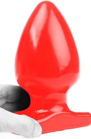 I Love Butt Spade Plug Red Large 17,5cm Grövre analplugg - Blushme.se