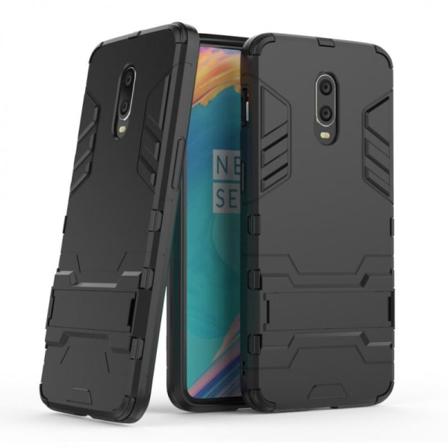 Oneplus 7 Stöttåligt Skal Med Kickstand Thinarmor Svart