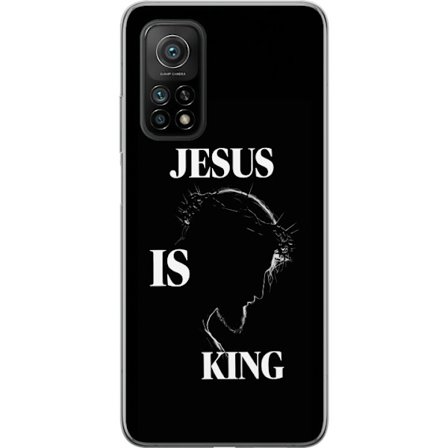 Yhteensopiva Puhelinkuori Xiaomi Mi 10T 5G Värikkäitä kawaii-hahmoja pinottuna pystysuunnassa violetilla taustalla, pehmeillä muodoilla ja leikkisällä