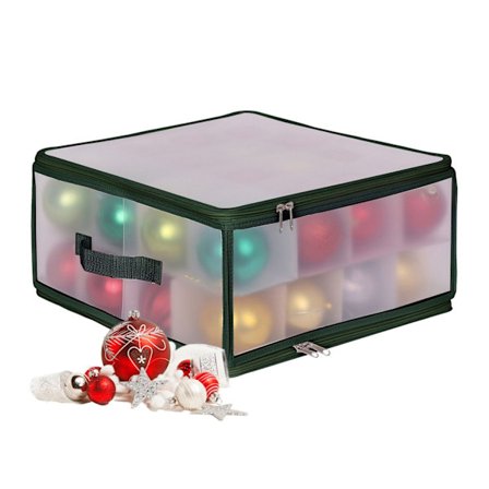 Julekugleopbevaringskasse med justerbare skillevægge