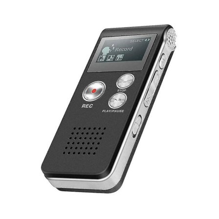 Paranormal Udstyr Digital EVP Stemmeaktiveret Optager USB 8GB (Sort)