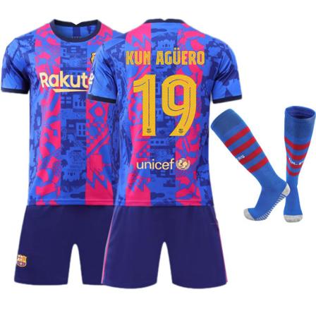 22 UEFA Special Edition Barcelona borta fotbollströja nr.19 S(160-170)