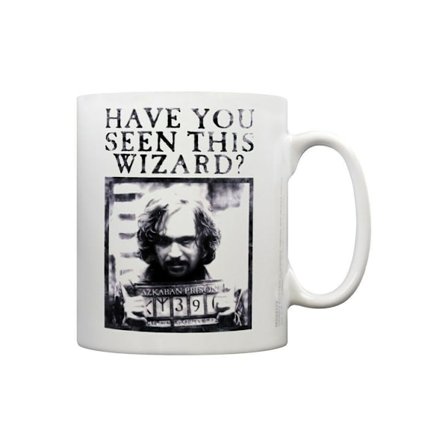 Harry Potter Wanted Mug En Storlek Svart/Vit
