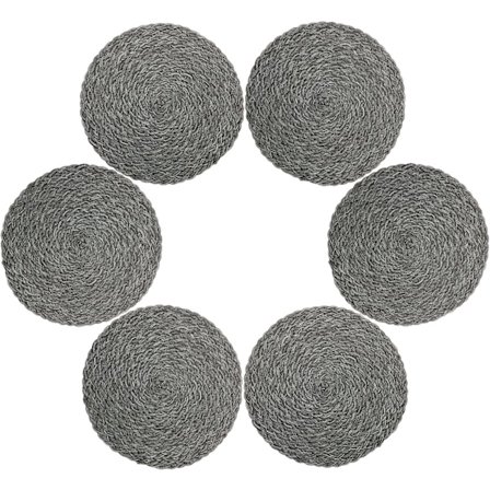 Runde bordskånere Varmebestandige Pletbestandige Anti-Skid Vaskbare