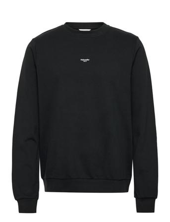 M. Oslo Crew Sweatshirt Trøje Sort HOLZWEILER