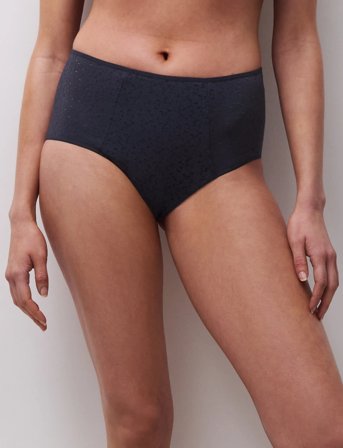 CHANTELLE Norah High-Waisted Full Brief - Navy - 40