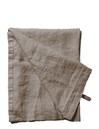 Håndklæde-Hør Basic-Vasket Beige Au Maison