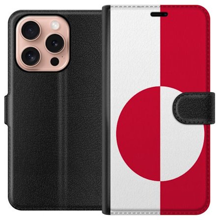 Kompatibelt Plånboksfodral till Apple Apple iPhone 16 Pro Grönland