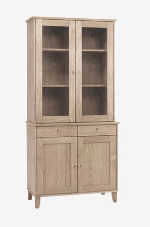 Torkelson - Vitrinskåp Garda 2 dörrar - Natur - Skåp - Från Homeroom