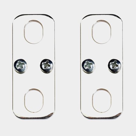 Kopplingsbleck TBS Electronics DCM Link Plate 41 mm, M8 + M10, 63 x 25 mm, 2-pack