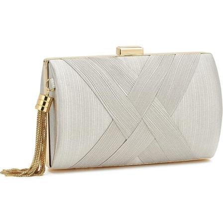 dam clutch aftonväska fransad handväska,Lady Girl Elegant party bröllop clutch handväska kedja axel crossbody väska