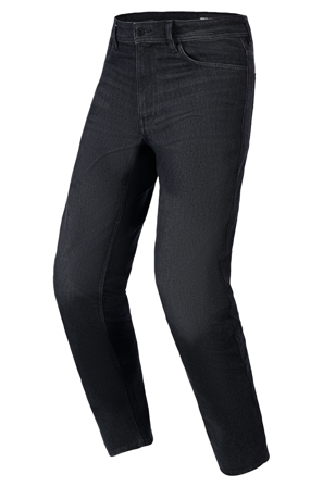 Motorradhose Alpinestars Flex-Ast 5 Denim Schwarz gewaschen 32