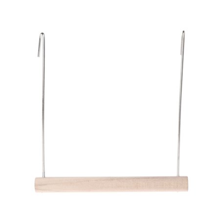 Papegoja Hängmatta Leksaker Swing Abborre Träställ Lätt att hänga för liten fågelfink