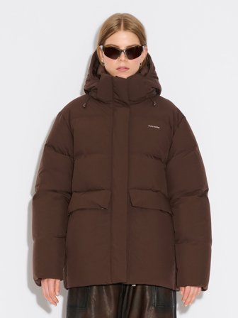 Holzweiler - Besseggen Down Jacket - Dk. Brown - Womens - XXS