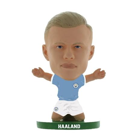 Manchester City FC Erling Haaland SoccerStarz Fotbollsfigur Sky Blue/White One Size