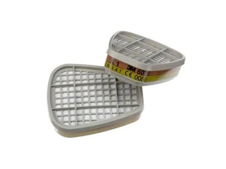 3M Gas/ångfilter 6057 PAR - Lyreco - Skyddsutrustning - Andningsskydd - Tillbehör
