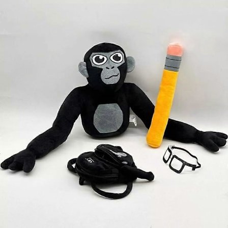 Ihana Gorilla Tag -pehmolelu, Söpö apinapehmo peliharrastajille (PA)