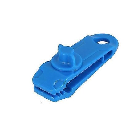 Tältklämmor Kraftiga Presenningsklämmor Vindsäkra Markisklämmor för Utomhuscamping Husvagn Svart 10 st