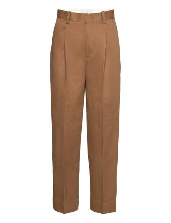 Maia Trouser Trousers Suitpants Brun HOLZWEILER