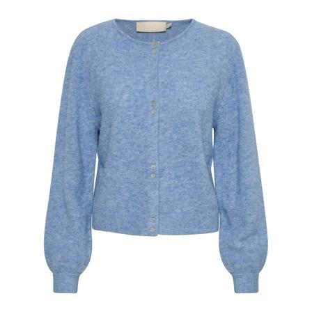 Soaked in Luxury Soaked In Luxury Slanina Cardigan Ls Strik 30406440 Allure Melange Blå, Dame Cardigans