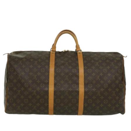 Louis Vuitton Vintage, Pre-owned Canvas travel-bags Bruin, Dames, Maat:ONE Size