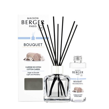Maison Berger Paris Bouquet Parfumé Bouquet Cube Caresse de Coton 100ml - Diffusore di Profumo
