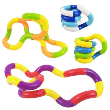 Fidget leker Tangels Tangels Twist tilfeldige farger 2 stk