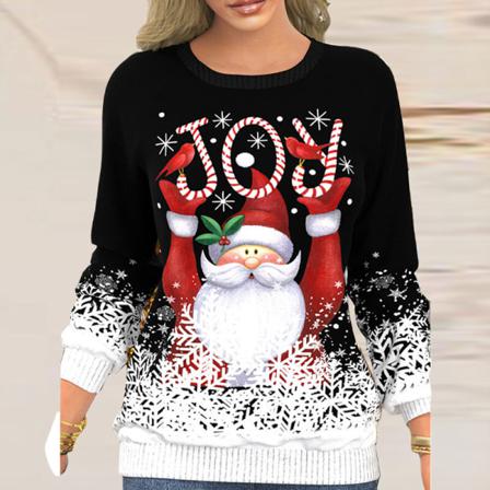 Dam Xmas Pullover Jultomten Printed Jultröja