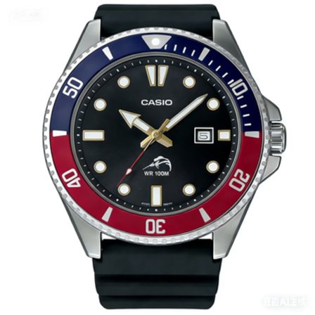 [LCS] Herre Analog Klokke med Anti-Reverse Bezel, Svart