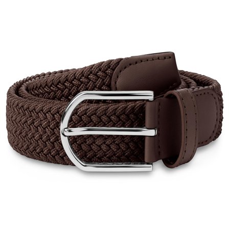 Flex | Ceinture marron en toile tricotée élastique pour hommes - Ceintures élastiques - pour Hommes - Trendhim